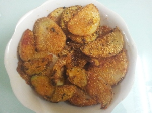 Spicy aloo fry
